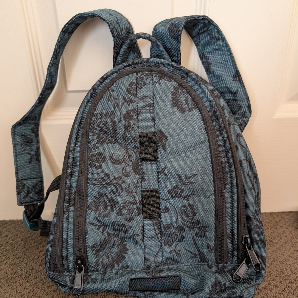 Dakine Blue Floral Backpack